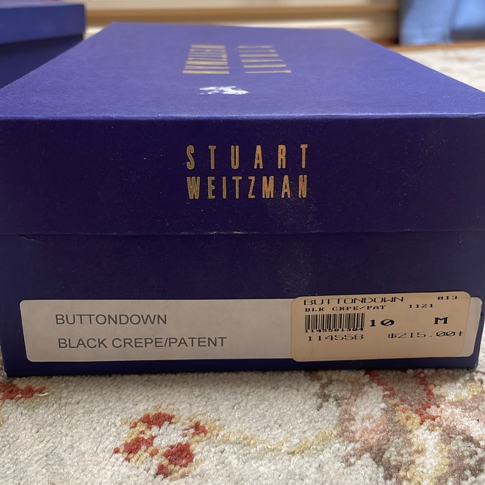 Vintage Stuart Weitzman black Buttondown heels - Picture 7 of 7